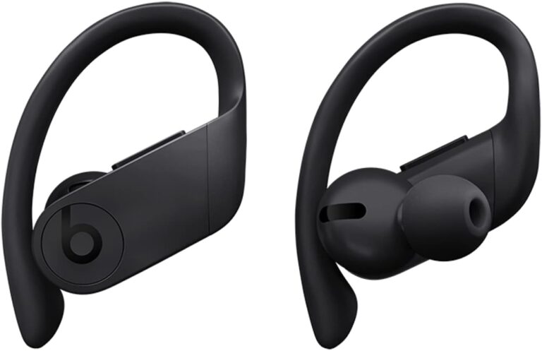 Beats Powerbeats Pro totally wireless earphones in black with secure-fit hooks, sweat resistance, and high-performance sound for workouts and daily use