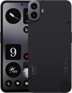 CMF Phone 1 unlocked smartphone with 128GB storage and bold, modern design