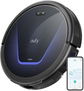 eufy RoboVac G30 smart robot vacuum with powerful suction and dynamic navigation for automated floor cleaning